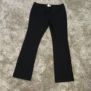 White House Black Market ~ black bootleg pants